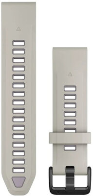 Silikonový řemínek Garmin 20mm, Fog Gray, QuickFit, 010-13391-03