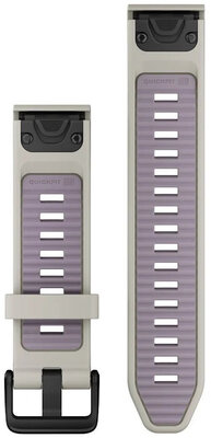 Silikonový řemínek Garmin 20mm, Fog Gray, QuickFit, 010-13391-03