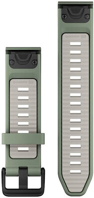 Silikonový řemínek Garmin 20mm, Willow/Fog Gray, QuickFit, 010-13391-02