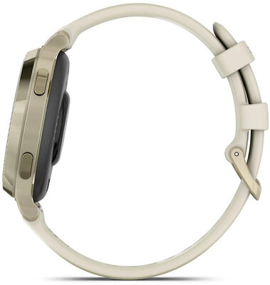 Garmin Lily 2 Active Lunar Gold / Bone Silicone Band