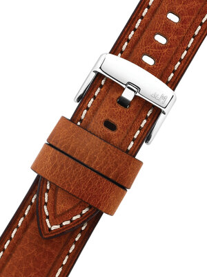 Leather strap Morellato Carra 6023E22.041 M, brown,