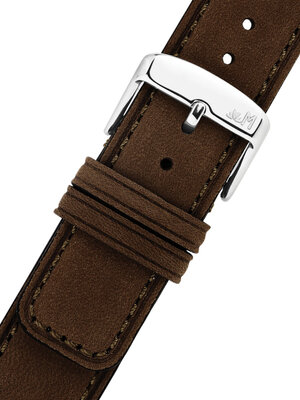 Leather strap Morellato Coubert 6021C38.032 M, brown