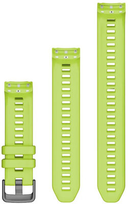Silikonový řemínek Garmin 20mm (pro Instinct 2S), zelený, + prodloužená část, 010-13104-05