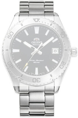 Steel bracelet Orient UM025613J0 20mm (for model RA-AC0Q), silver