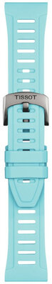 Silicone strap Tissot T852.049.329 21mm, Blue, Quick Release