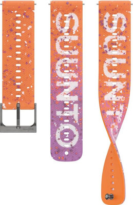 Silicone strap Suunto 22mm (for Suunto Race, Race S, Vertical etc.) orange, Quick Release