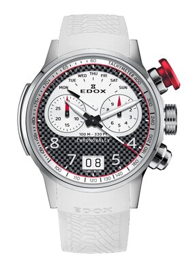 Edox Chronorally Chronograph 45 38003-tinrcanbr BMW Limited Edition 600pcs (+ 4 spare straps)