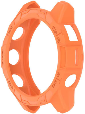 Protective cover (pro Garmin Fenix 7/Epix 47 mm), plastic, orange