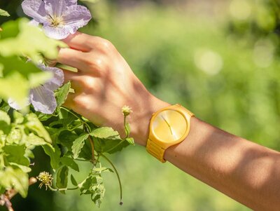 Rado True Thinline Les Couleurs Le Corbusier Sunshine Yellow Quartz R27093632 Limited Edition 999pcs