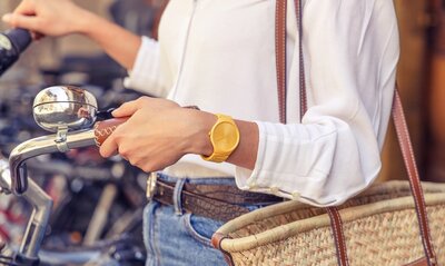 Rado True Thinline Les Couleurs Le Corbusier Sunshine Yellow Quartz R27093632 Limited Edition 999pcs