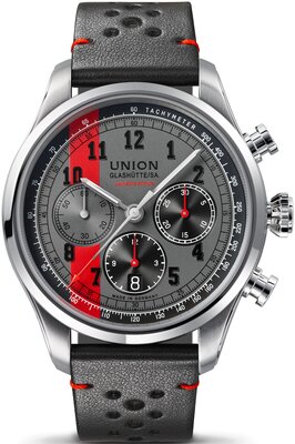 Union Glashütte Belisar Chronograph D009.427.16.082.09 Speedster 2024 Limited Edition 388pcs (+ replacement strap)
