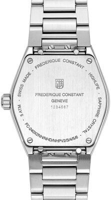 Frederique Constant Highlife Ladies Quartz FC-240LND2NH26B (+ spare strap)