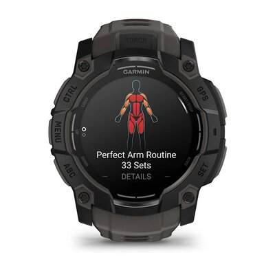 Garmin Instinct 3 AMOLED 50mm, Black