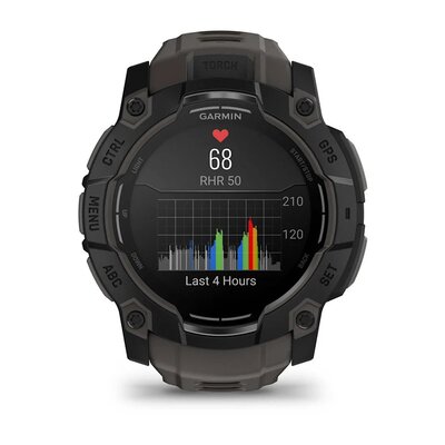 Garmin Instinct 3 AMOLED 50mm, Black
