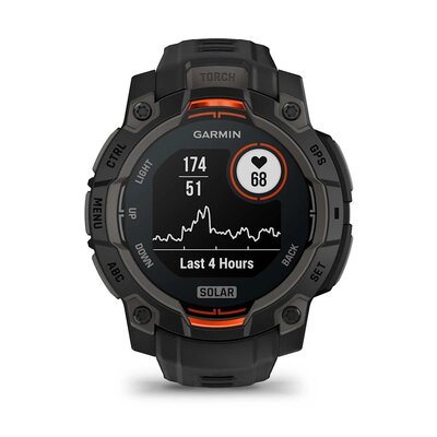 Garmin Instinct 3 SOLAR 45mm, Black