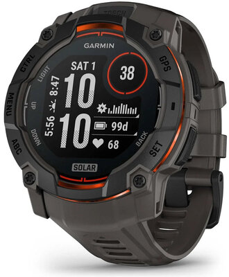 Garmin Instinct 3 SOLAR 50mm, Charcoal