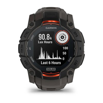 Garmin Instinct 3 SOLAR 50mm, Charcoal