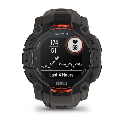 Garmin Instinct 3 SOLAR 50mm, Charcoal