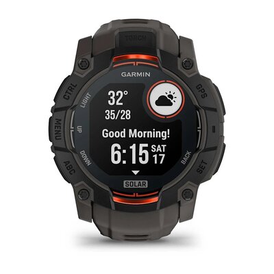 Garmin Instinct 3 SOLAR 50mm, Charcoal