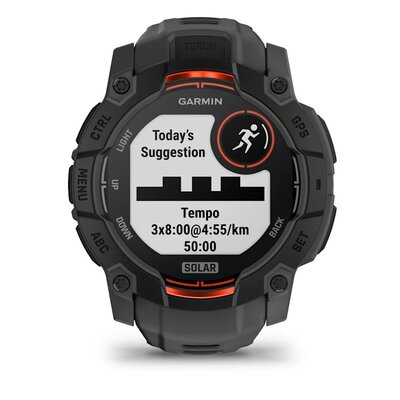 Garmin Instinct 3 SOLAR 50mm, Charcoal