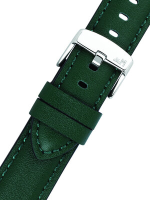 Leather strap Morellato Croquet 5976C03.075 M, green