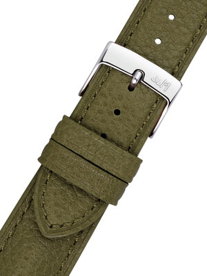 Leather strap Morellato Hornet 6078E31.078 M, green