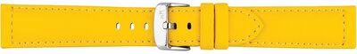 Leather strap Morellato Capri 5761D82.098 M, Yellow, recycled material
