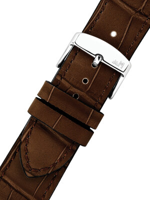 Leather strap Morellato Ustica 6081E32.032 M, brown