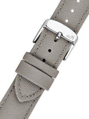 Textile strap Morellato Ponza 6083E36.093 M, grey, recycled material