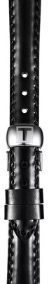 Leather strap Tissot T852.036.538 12mm, black