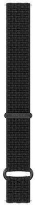 Nylon strap Polar 22mm, black, Size M/L, Quick Release
