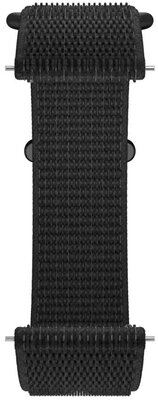 Nylon strap Polar 22mm, black, Size M/L, Quick Release
