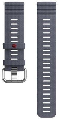 Silicone strap Polar 22mm, Grey, Size S-L, Quick Release