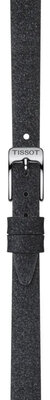 Synthetic strap Tissot T852.048.076 9mm, black