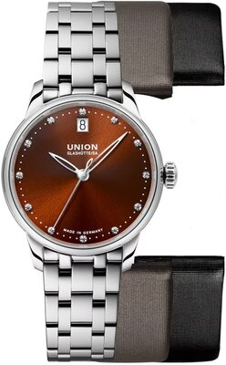 Union Glashütte Seris Date D013.207.11.296.00 (replacement straps)