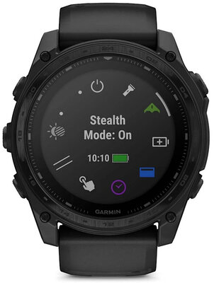 Garmin Tactix 8 Sapphire SOLAR Elite 51mm, Black (+ extra strap)