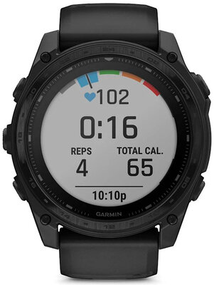 Garmin Tactix 8 Sapphire SOLAR Elite 51mm, Black (+ extra strap)
