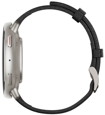 Amazfit Active 2 Premium (Round) Black Leather (+ spare strap)