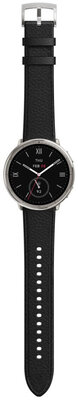 Amazfit Active 2 Premium (Round) Black Leather (+ spare strap)