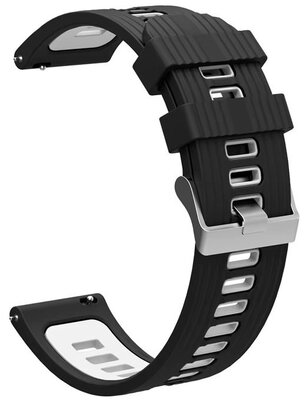 Silicone strap Ricardo 22mm (for Garmin Venu 3, Forerunner 265, Vívoactive 4 etc.), black V3, Quick Release