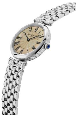 Frederique Constant Classics Art Deco Round Ladies Quartz FC-200MPTAN2AR6B