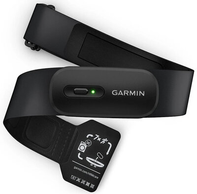 Hrudní pás Garmin HRM 200, černý, velikost XS–S