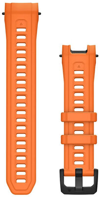Silikonový řemínek Garmin 22mm (pro Instinct 3, 45mm), oranžový V2, 010-13395-04