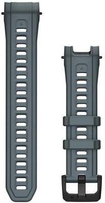 Silikonový řemínek Garmin 22mm (pro Instinct 3, 45mm), šedý, 010-13395-02