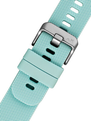 Silicone strap Morellato Byte 5654187.076 M, green, Quick Release