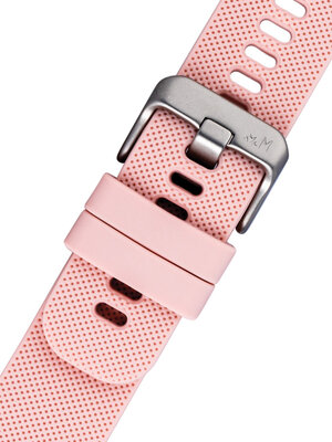 Silicone strap Morellato Byte 5654187.087 M, pink, Quick Release