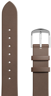 Leather strap JVD RBR14C819-LEA-V4 16mm, brown