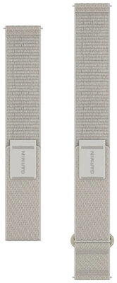 Nylonový řemínek Garmin 20mm (pro Garmin Venu, Venu Sq, Venu 2 plus aj.), šedý, Quick Release, 010-13440-01
