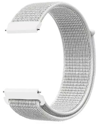 Nylon strap Ricardo 20mm (for Coros Pace 2), white, Quick Release