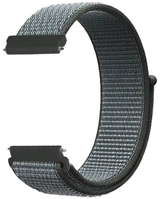 Nylon strap Ricardo 20mm (for Coros Pace 2), grey, Quick Release